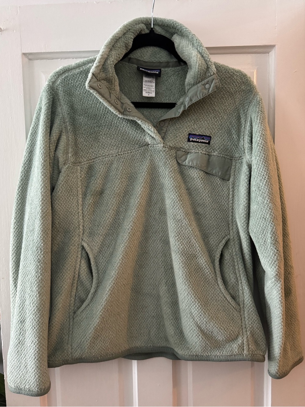 Patagonia Retool Snap Muted Aqua Fleece Pullover